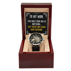 To My Man – Luxury Openwork Watch | Funny & Heartfelt Gift from Wife