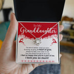 Christmas Love Knot Necklace for Granddaughter – You Are So Special