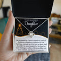 Christmas Love Knot Necklace for Daughter – A Gift of Gratitude