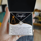 Christmas Love Knot Necklace for Daughter – A Gift of Gratitude