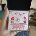 Christmas Love Knot Necklace for Wife – The Day I Met You