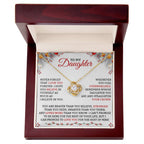 Love Knot Necklace for Daughter – Loved More Than You Know