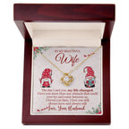 Christmas Love Knot Necklace for Wife – The Day I Met You