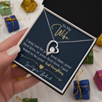To My Wife Forever Love Necklace | I Want to Be Your Last Everything | From Husband