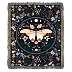 Bohemian Butterfly - Woven Blanket