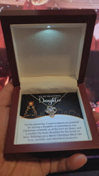 Christmas Love Knot Necklace for Daughter – A Gift of Gratitude